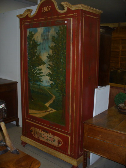 n.Armadio tirolese, dimensioni 107x47x226, anno met '800 ca., provenienza Austria