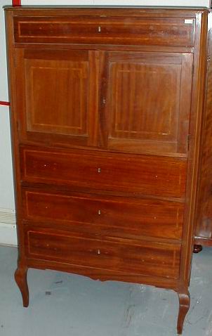 n.Secretaire, dimensioni 90x51x158, provenienza Inghilterra