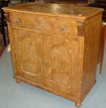 n.Credenzina, dimensioni 96x46x98, radica-betulla