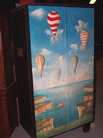 Armadio dipinto mongolfiere n.4323.0.0