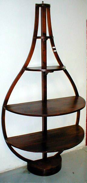 n.Etagere, dimensioni 96x48x192, anno 1930 ca., abete, provenienza Italia