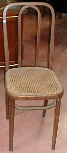 n.Sedia, dimensioni 38x40x95, anno 1930 ca., faggio, provenienza Italia