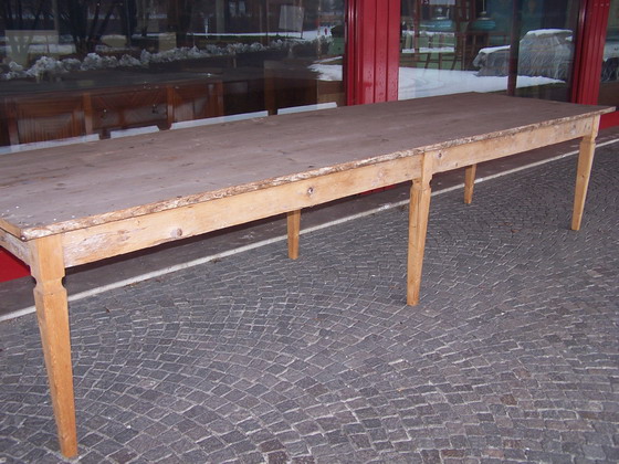 n.Tavolo, dimensioni 370x105x80, abete