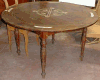 Tavolo rotondo dipinto n.1327.0.0