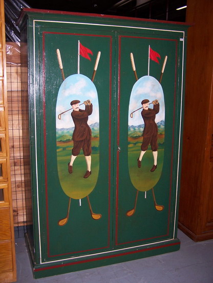 n.Armadio golf, dimensioni 117x50x183, anno 1950 ca., provenienza Inghilterra