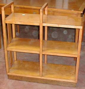 n.Etagere, dimensioni 90x35x95, anno 1930 ca., faggio, provenienza Italia