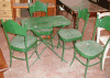 Tavolino giardino con 4 sedie n.1332.0.0